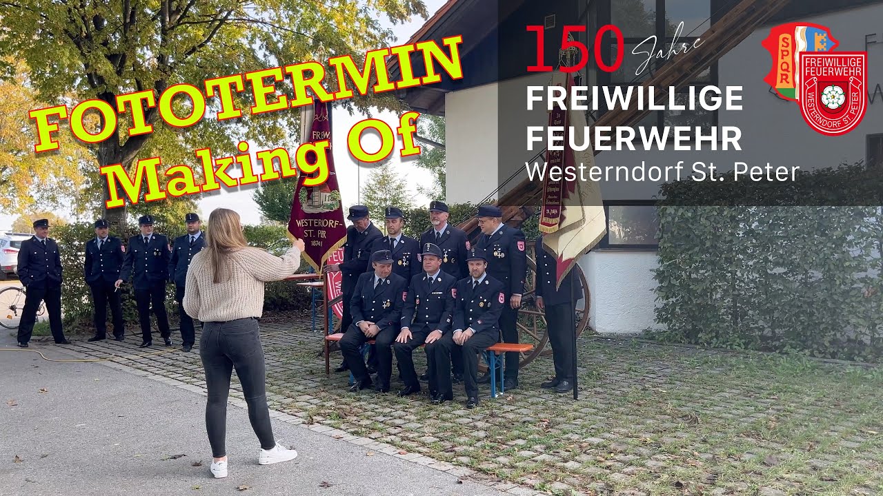 Fototermin zur 150-Jahrfeier - Making Of