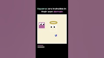 Squares are invincible in their domain #square #simulation #coding #battle #color #1v1