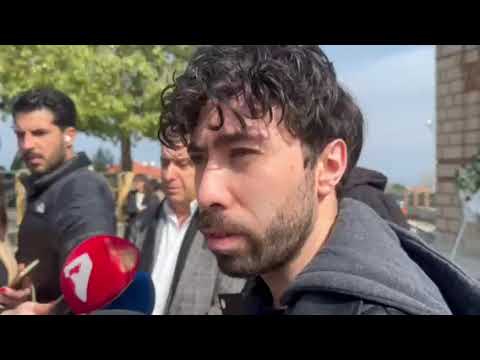 Κηδεία Καίτης Κωνσταντίνου - Σπύρος Πούλης ηθοποιός