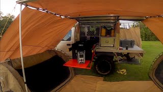 4WD CANOPY SETUP FOR CAMPING/TOURING PART 1
