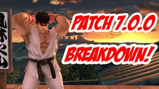 Smash Ultimate Patch 7.0.0 Ryu Breakdown!