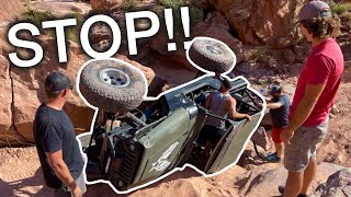 JEEP NEARLY ROLLS OFF 250 ft. CLIFF AT MIDNIGHT