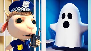 Policía Johnny Atrapó A Un Fantasma | Dibujos animados para niños | Dolly y Amigos