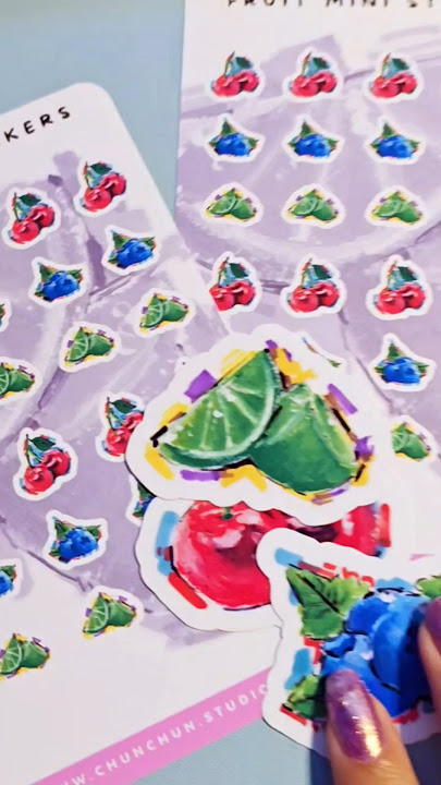 Goodbye Summer...#stickershop #cutestickers #fruitart