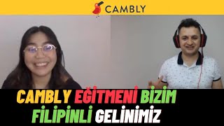 Cambly Eğitmeni Bizim Filipinli Gelinimiz.