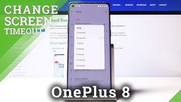 How to Change Screen Timeout in OnePlus 8 – Screen Sleep Time
