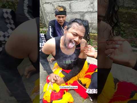 BARONGAN KESURUPAN INDANG MENJERIT😱‼️#kesurupan #janturan #jaranan #kesurupan #ebeg #kudalumping