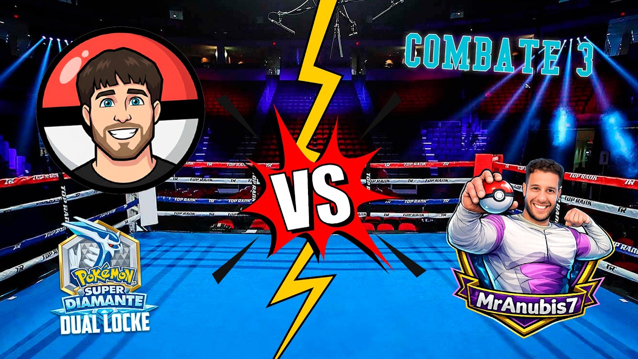 JEWEL vs ANUBIS 🔷 Pokémon Super Diamante DualLocke 🔷 COMBATE 3