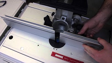 Jointing on the Router Table