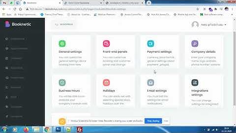 Setup booknetic payment gateway