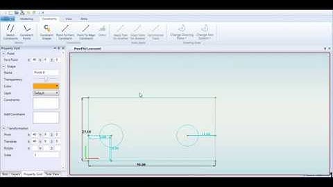 Point to Edge Constraint Demo