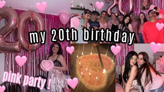 my 20th birthday !! *party vlog*