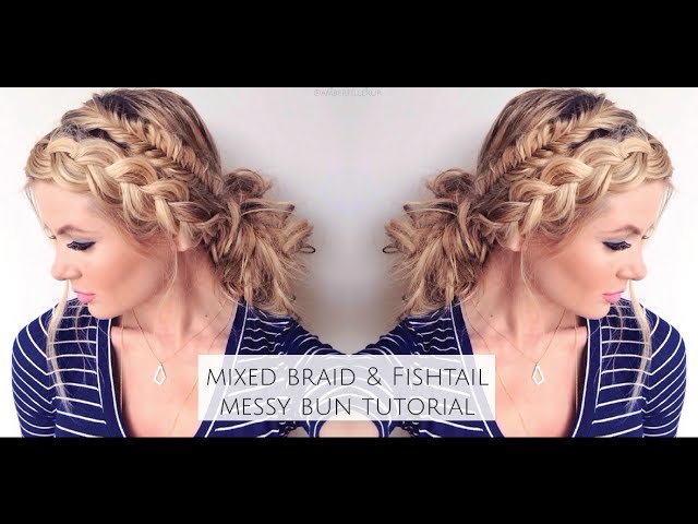 YouTube | Long hair updo, Long hair styles, French braid updo