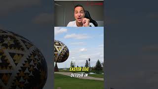 Giant Easter Egg: Exploring the World's Largest Pysanka #shorts