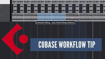 Cubase Quick Tip | Use Range Selection Tool to Set Left and Right Locator