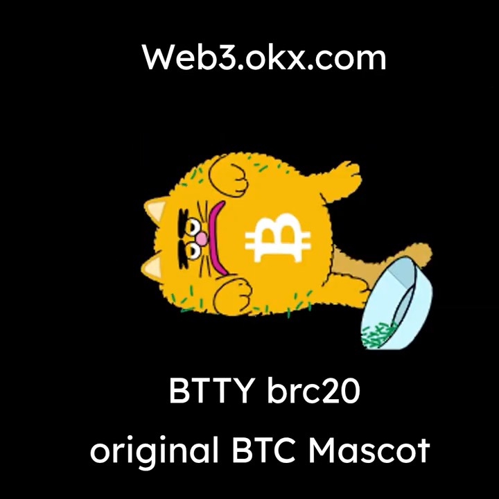 BTTY brc20 the original bitcoin mascot - YouTube