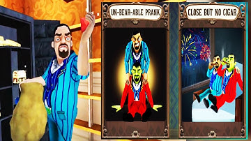 Scary Stranger 3D - New Update Un-bear-Able Prank , Close But No Cigar  Version 5.2