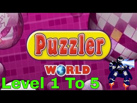 Puzzler World Level 1 To 5