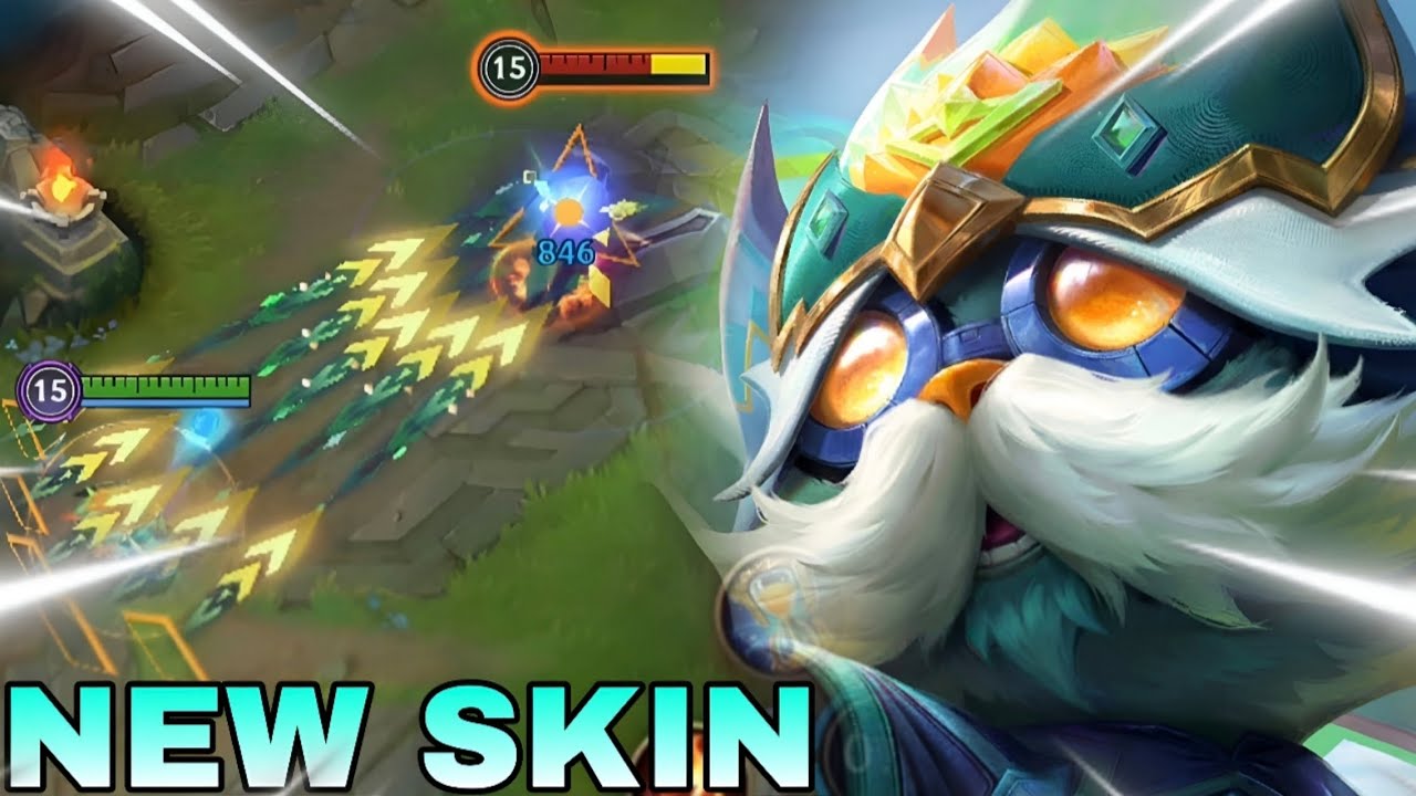 Wild Rift PBE SERVER NEW SKIN MYSTERY HERALD HEIMERDINGER FULL GAMEPLAY 