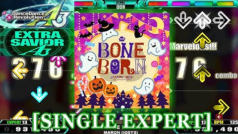【DDR A3】 BONE BORN [SINGLE EXPERT] 譜面確認＋Clap