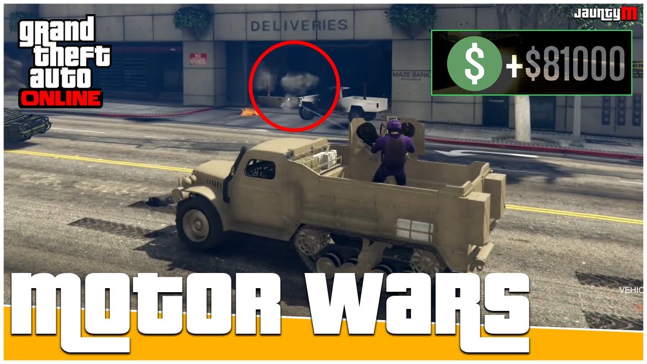 Motor Wars Is One Of The Best Ways To Get Money And RP Fast This Week 