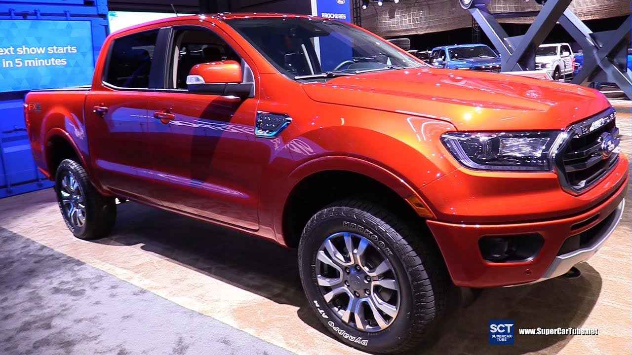 2019 Ford Ranger Lariat Exterior And Interior Walkaround Debut At 2018 La Auto Show