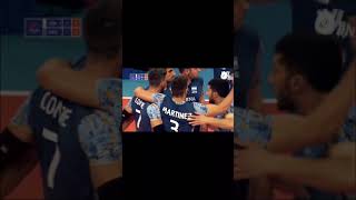 amazing volleyball spike by Conte | Argentina | Volleyball ?