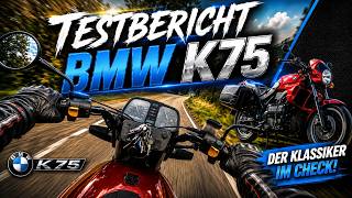 BMW K75 REVIEW (FLYING BRICK). THE FEELING OF RIDING BACK IN THE DAY. TEST RIDE