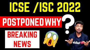 ICSE/ISC 2022: POSTPONED | Breaking News | Live @learnwithakash_ | Reason beyond control why??