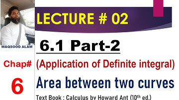 6.1 (Area between two Curves)  Part 2