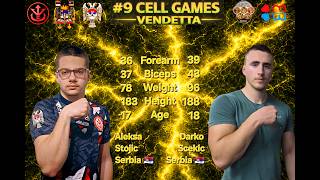 Aleksa Stojic  (Godzilla) (SRB) vs Darko Scekic (MNE) / #9 CELL GAMES VENDETTA / Armwrestling SERBIA