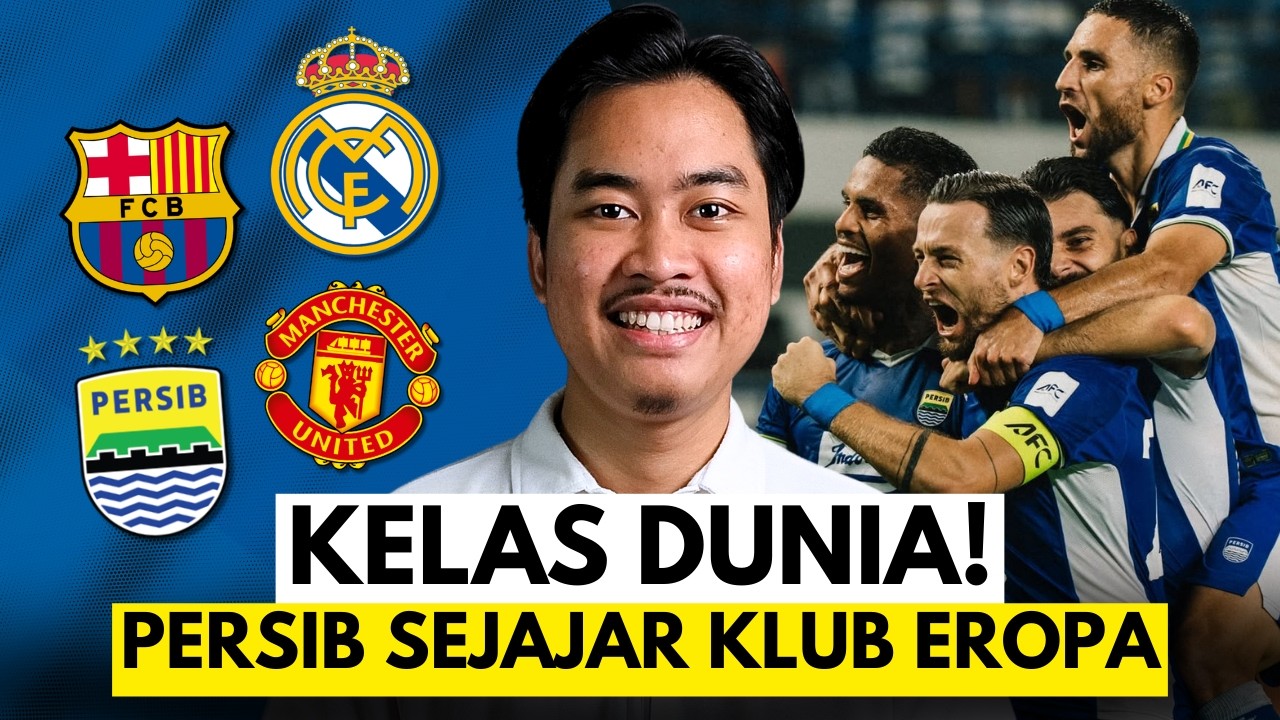 SEJAJAR REAL MADRID! PERSIB MASUK DAFTAR KLUB TERBAIK SEPANJANG SEJARAH?!