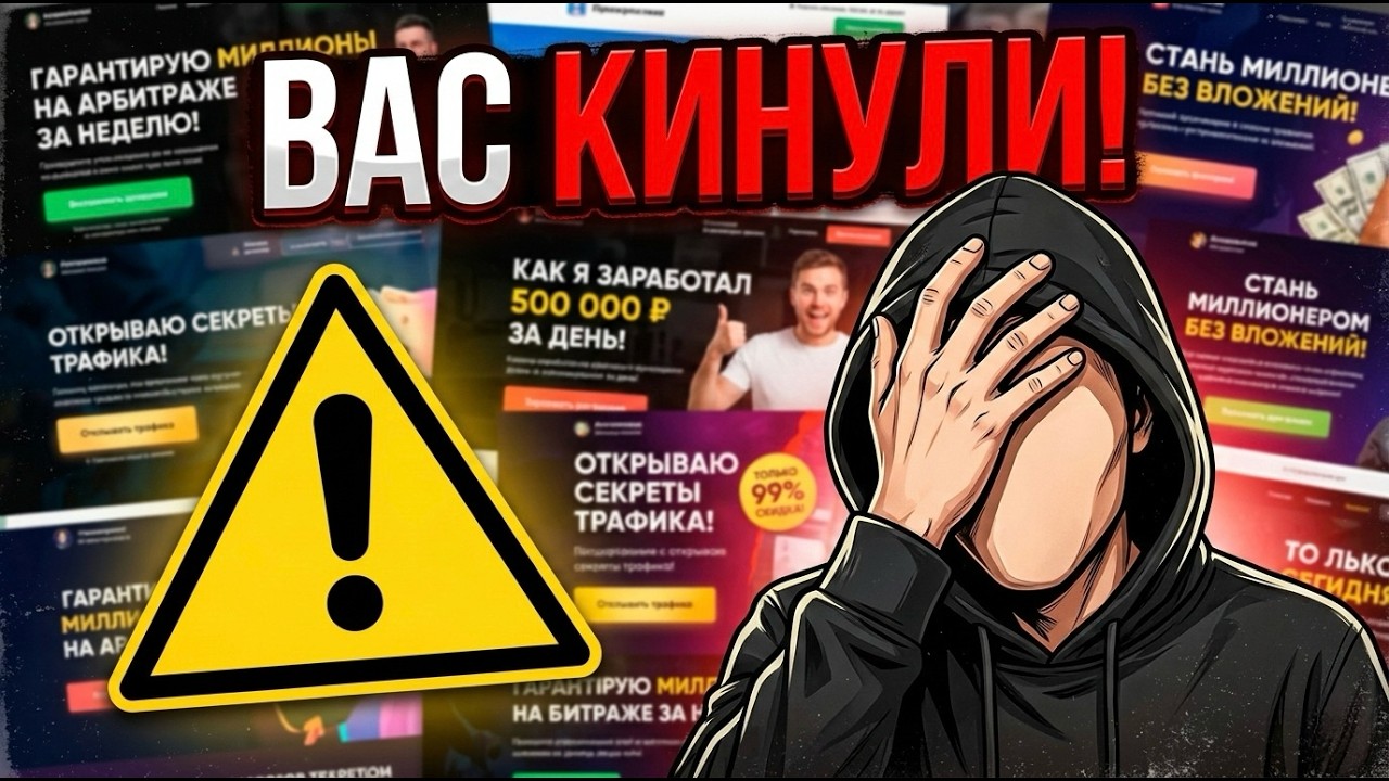 СКАМ В АРБИТРАЖЕ ТРАФИКА: КАК КИДАЮТ НА ОБУЧЕНИЯ И ГДЕ БРАТЬ РЕАЛЬНО РАБОЧИЕ КУРСЫ БЕСПЛАТНО