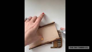 The Tiny Timber Co:Twin Bed Assembly