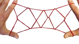 String Tricks! How To Make A 3 Diamond Jacob's Ladder
