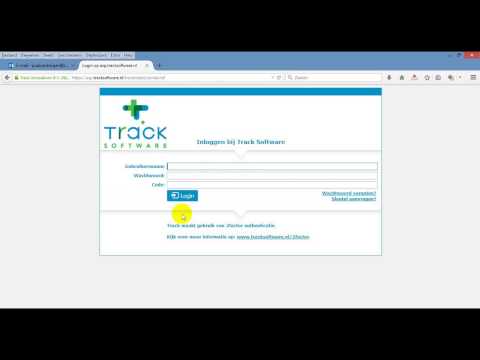 Instructie Inloggen in Track Verzuim