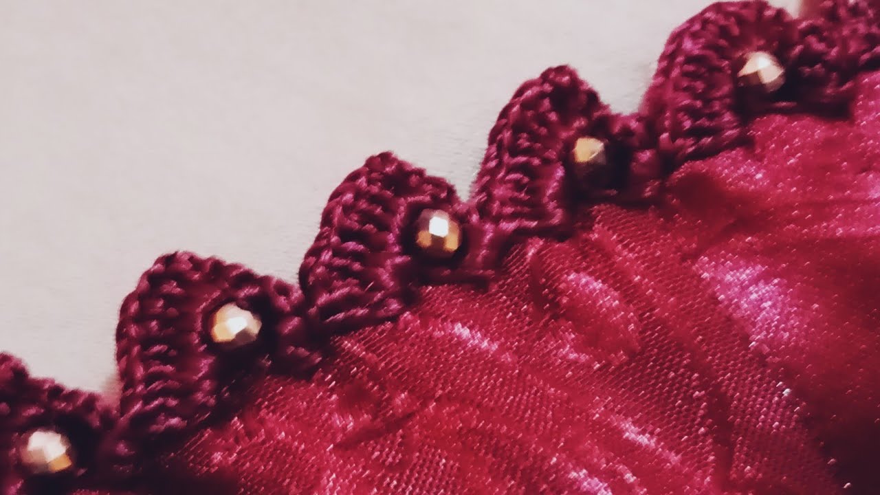 ضرس على شكل مثلث بالكروشي بلا حبيك