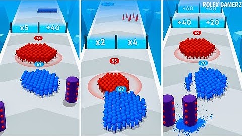 Count master:dark blue crowd runners 3D|run game|  gameplay Walkthrough (iOS & Android)