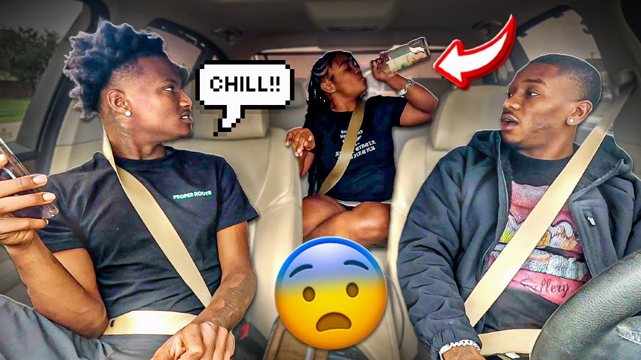 EXTREME DAY DRINKING TO GET THE GUYS REACTION😱