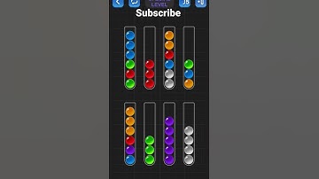 ball sort puzzle game for you #challenge #gameplay #gaming #puzzle #ball #sorts #sort #newgame