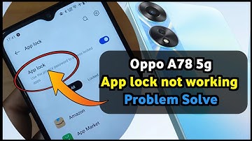 Oppo A78 5g App Lock | Oppo A78 5g App Lock Kam Nahi Kar Raha Hai | App Lock Apne Aap Hat Jata Hai
