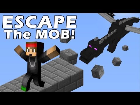 Minecraft Plugin - Escape the Mob - Run from a psychotic dragon!