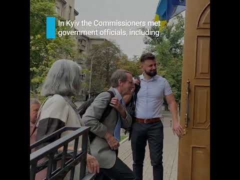 The Independent International Commission of Inquiry on Ukraine visits the country