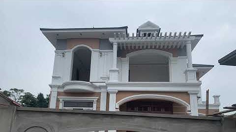 HÌNH ẢNH THỰC TẾ MẪU BIỆT THỰ TÂN CỔ ĐIỂN 2 TẦNG ĐẸP NHẤT VÙNG XUÂN HẢI NGHI XUÂN HÀ TĨNH