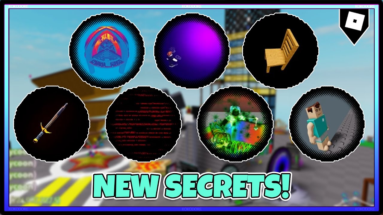 How To Get ALL 7 NEW SECRET In Secret Universe Roblox YouTube 