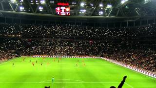 Galatasaray - Eskişehirspor : Seni Sevmeyen Ölsün Tezahuratı