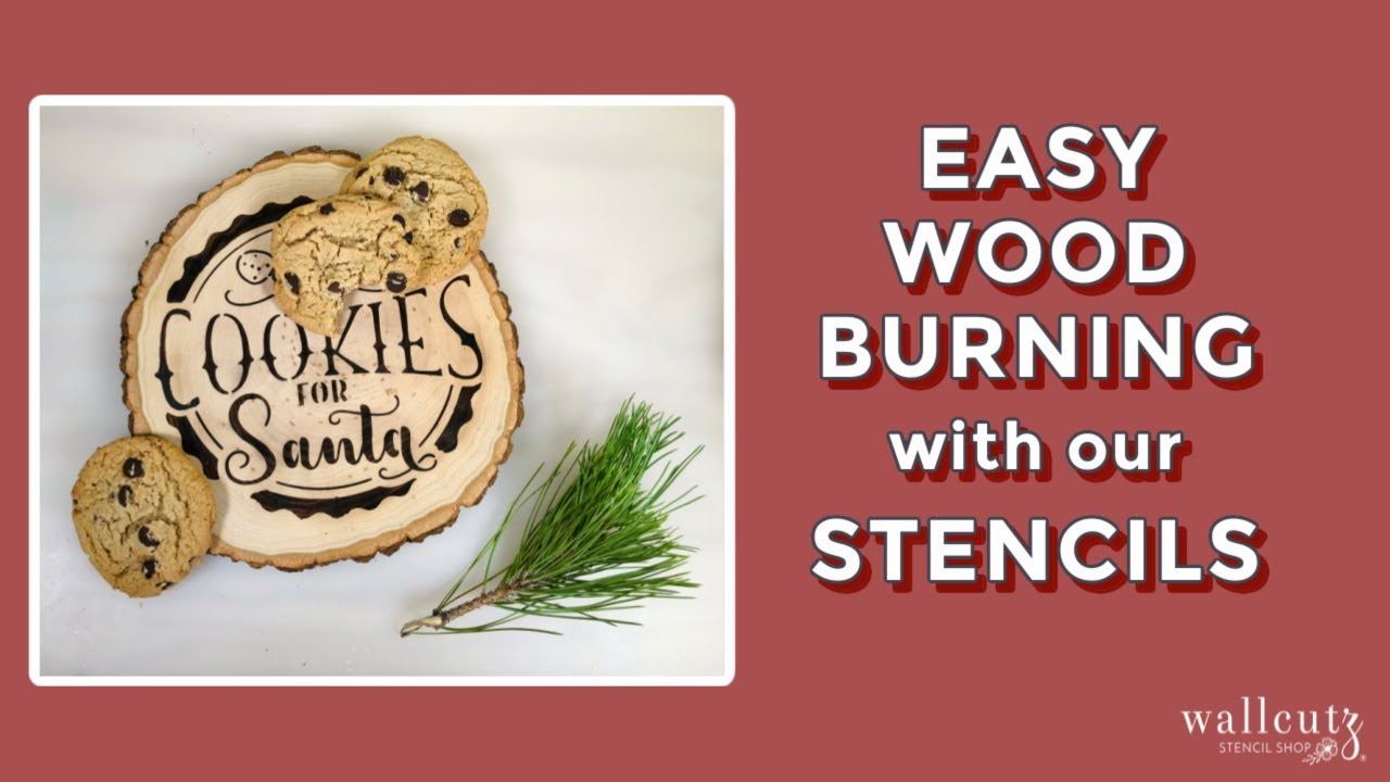Lumberjack Tools Wood Burning Stencils 