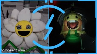 Poppy Playtime: Daisy’s Unused Jumpscare VS Bunzo’s Jumpscare.