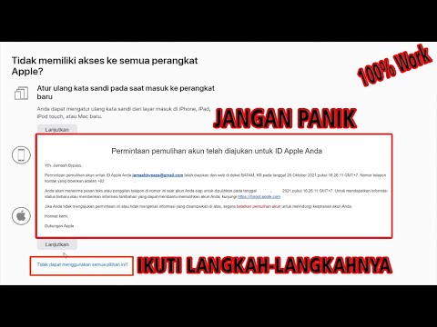 Cara Reset Password Apple ID (Jamaah Bypass iPhone)