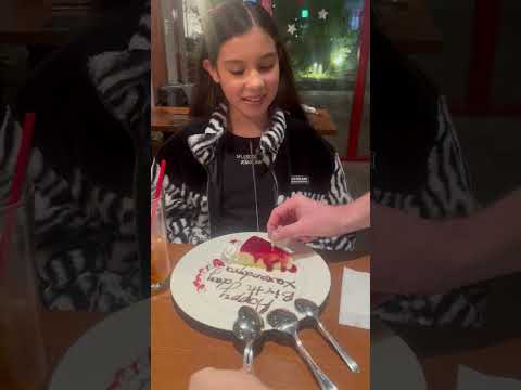 Baby's 11th Birthday at Midtown BBQ Restaurant. 2023-11-9 Babyの11歳の誕生日をミッドタウンのバーベキューレストランで。 #bbq